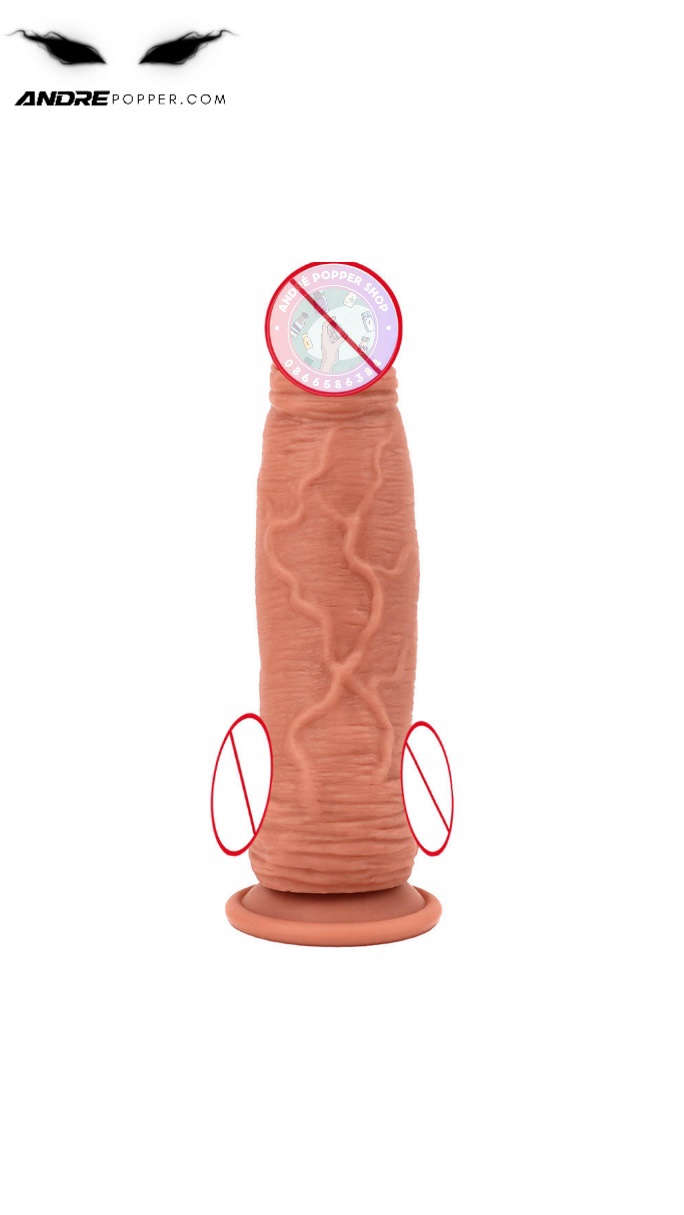 Dương vật Châu Phi khổng lồ, dài 23cm - Tặng gel 200ml