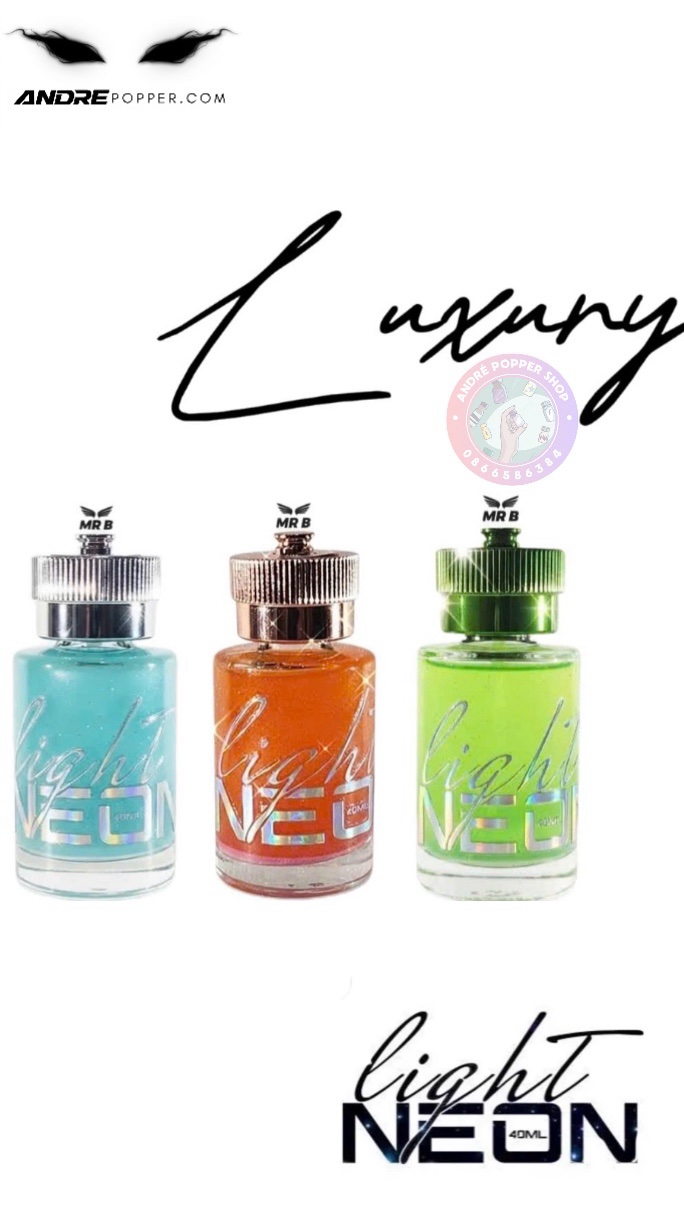 Popper 40ml Neon Cực Mạnh, Bao thơm, Phát sáng