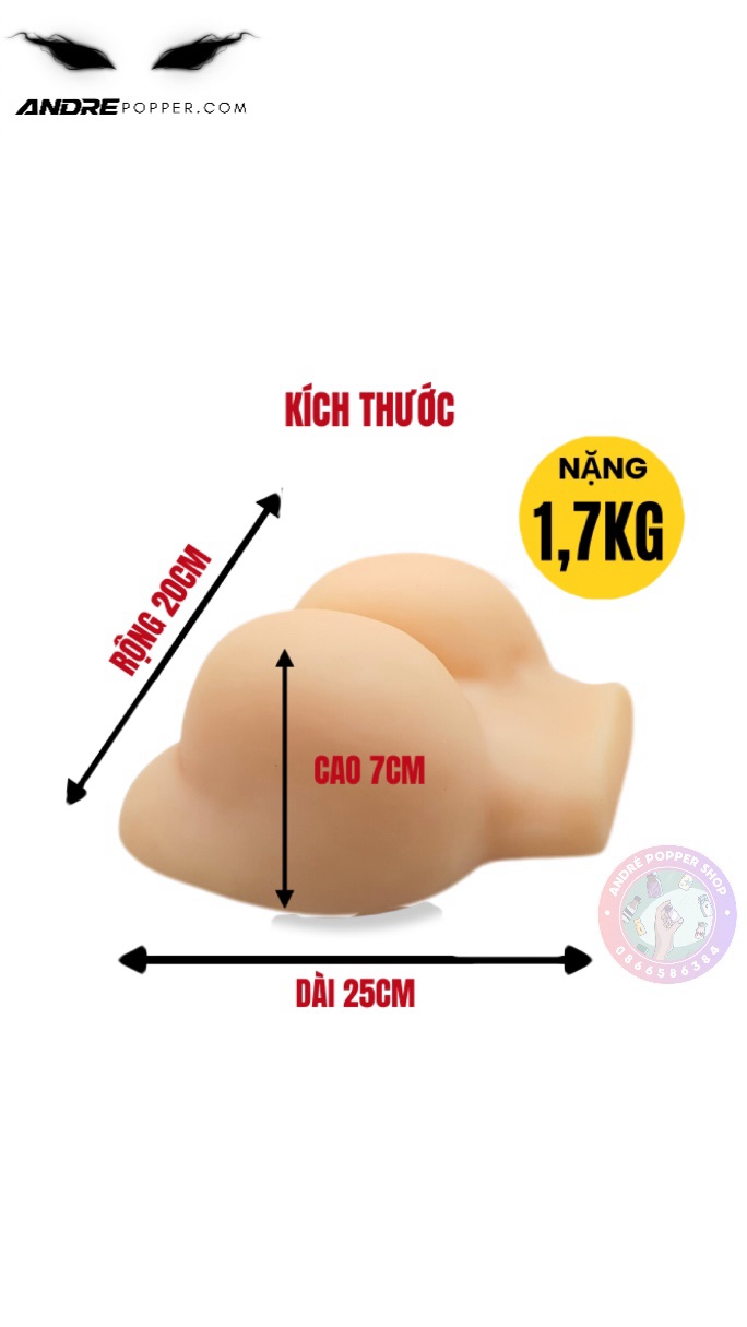 Mông Nam silicon thủ dâm cao cấp.