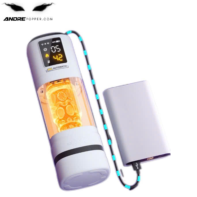 Máy Sục Tự Động Cho Nam Verna | Tỏa Nhiệt 42°C Vừa Rung Vừa Sục Nhỏ Gọn Cực Phê